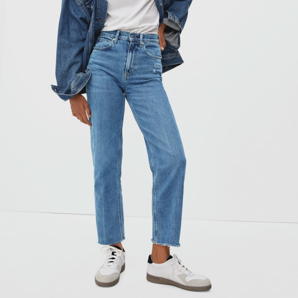 NWT Everlane Way High Jeans